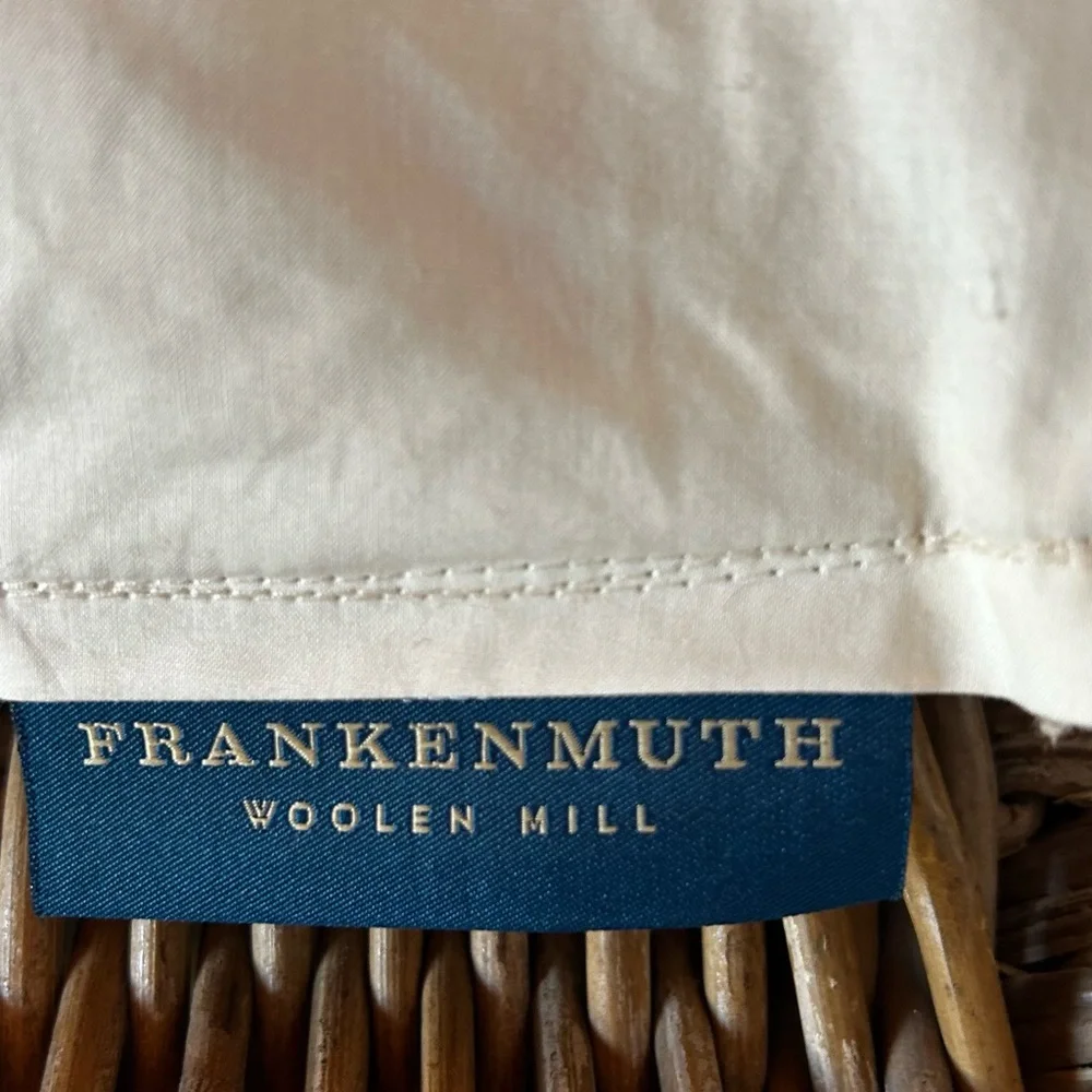 Frakenmuth Woolen Mill wool pillow standard size NIB - Picture 3 of 6